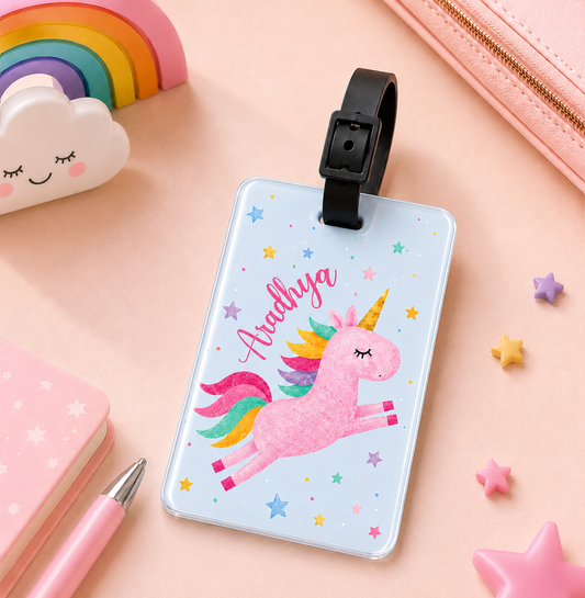 Magical Dreams Personalized Kids Luggage Tag