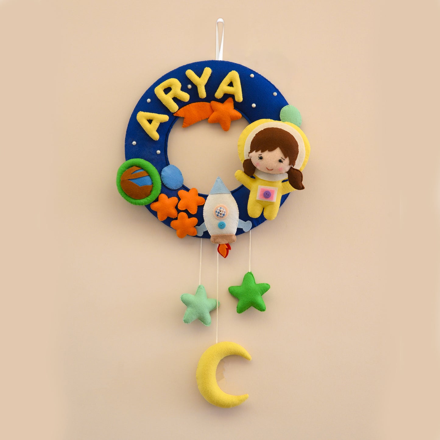 Junior Star Voyager Custom Name Decor for Kids