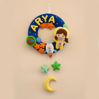 Junior Star Voyager Custom Name Decor for Kids