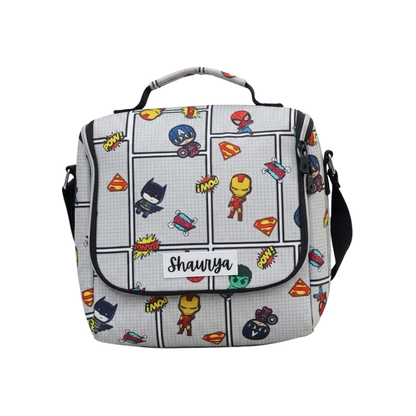 Kids Personalised Large Lunch Bag