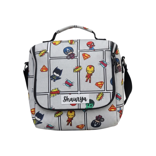 Kids Personalised Large Lunch Bag