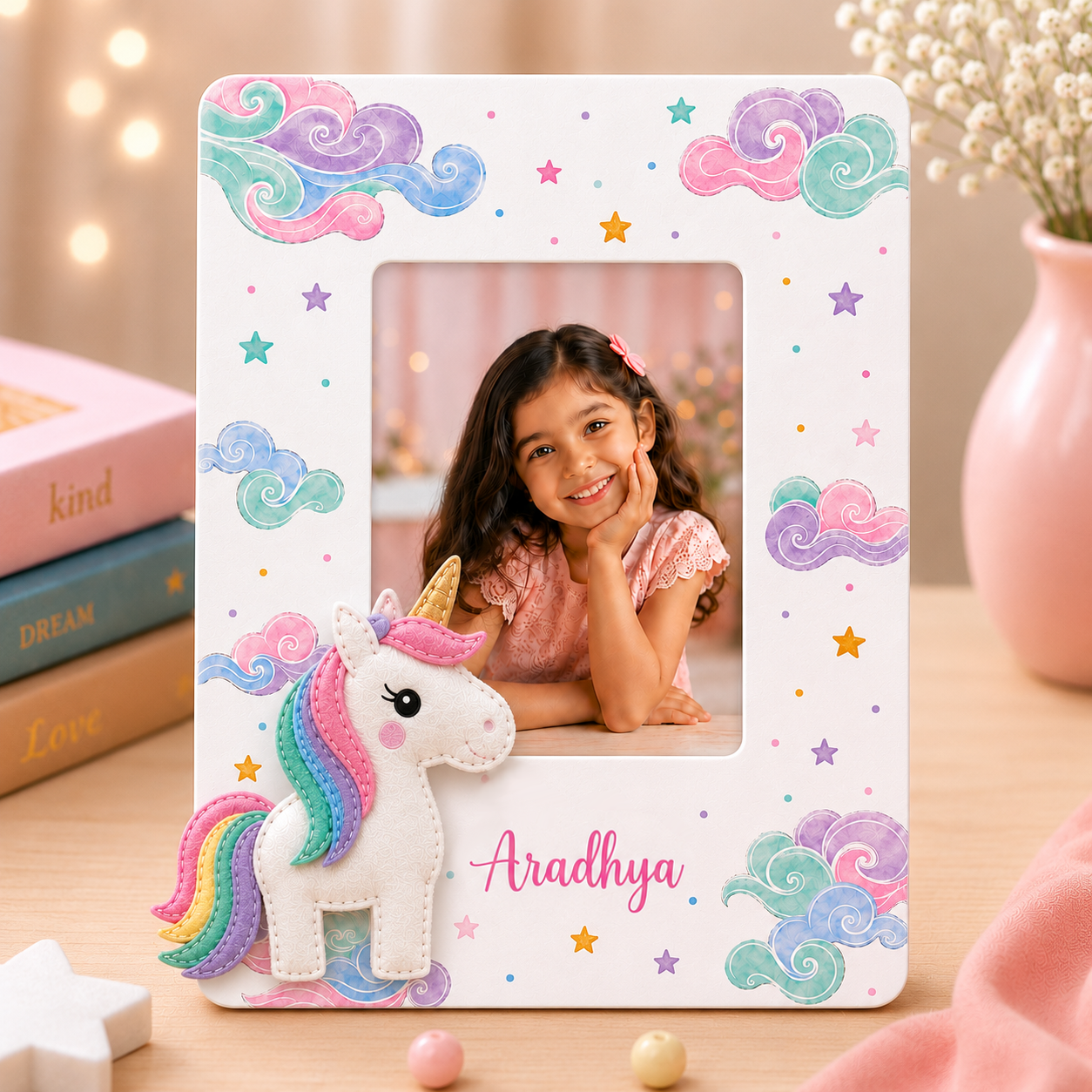 Magical Dreams Personalized Kids Photo Frame