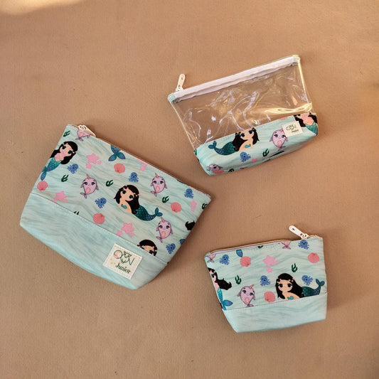Junior Whiz Multi-purpose Personalised Pouches (Set Of 3)