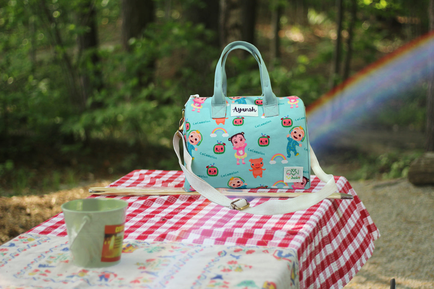 Junior Traveler Personalized Mini Duffle Bag