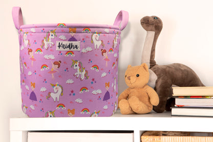 Junior Playful Personalised Toy Basket