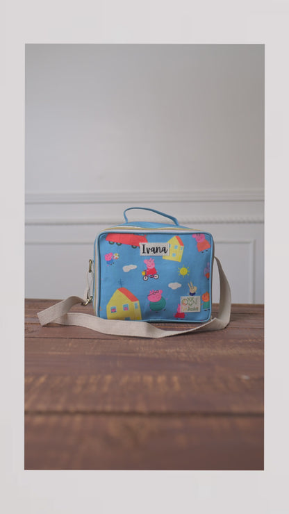 Junior Hot Meal Personalized Tiffin Bag/Sling